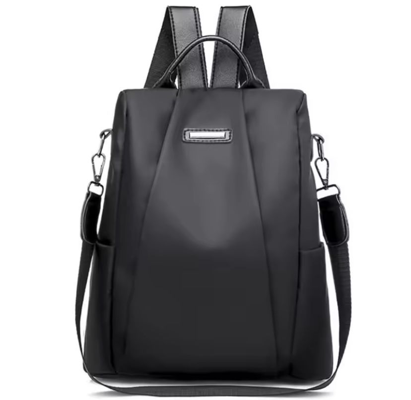 Women's Shoulder Backpack Oxford Backpack in Solid Color and Large Anti