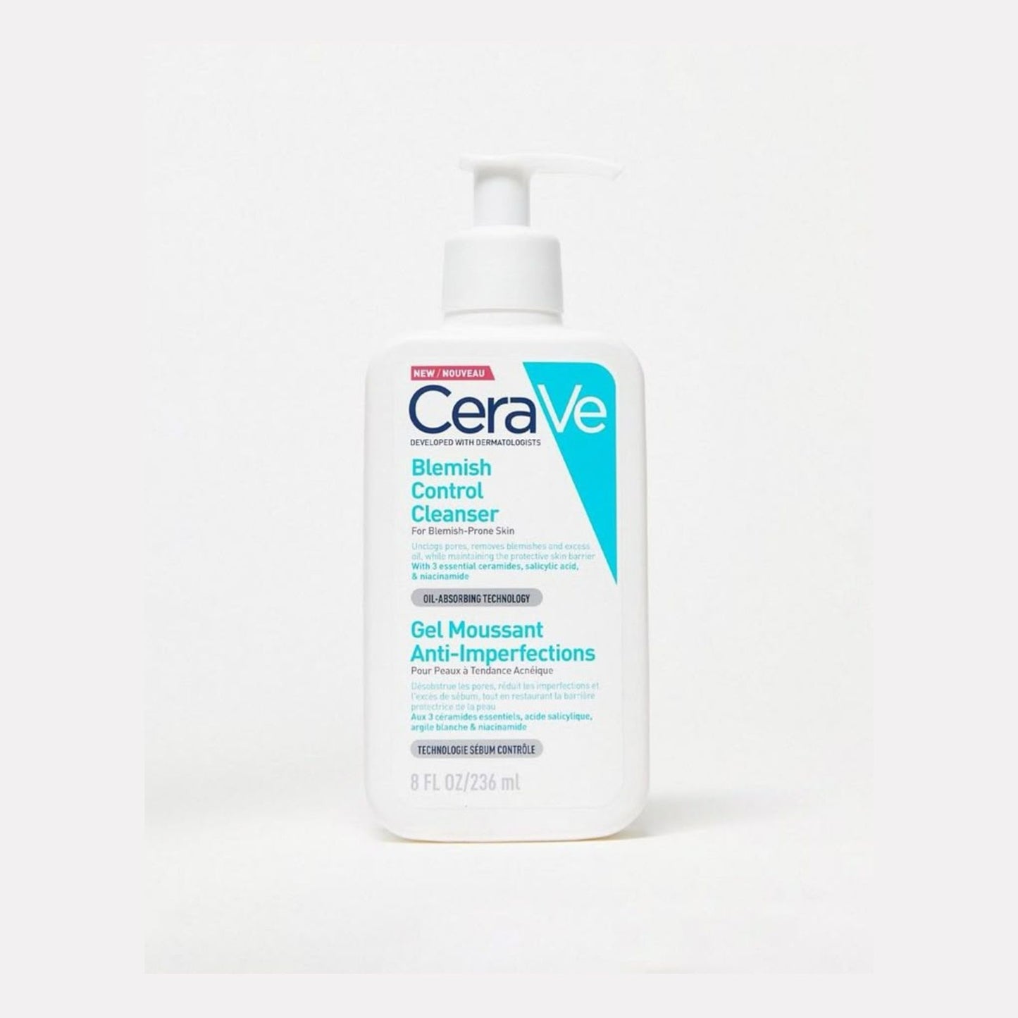 Cerave Blemish Control Cleanser Gel Moussant Anti-Imperfections 236ml